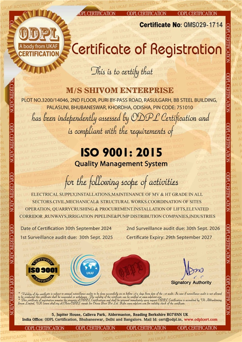 Certificate of Registration
